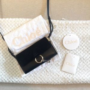 CHLOÉ - black Small Faye Crossbody Bag